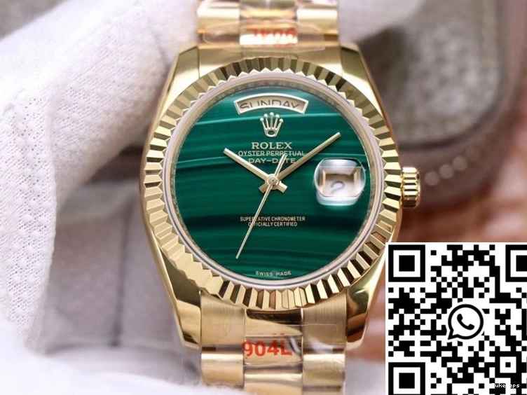 948 Dial Day Date President Malachite 18238 Rolex Green Versatile 0808